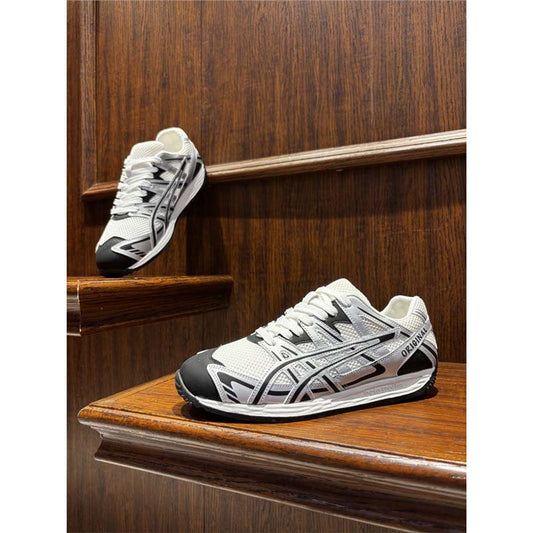 Men's Niche Mesh Running Spring Leisure Sports Men's Business Leather Shoes