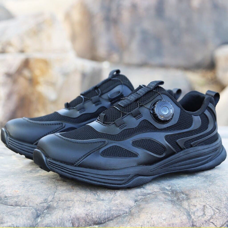 Men's Super Light Outdoor Automatic Buckle Quick Men's Sports Shoes
