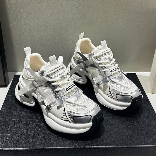 Women's Dad Summer Platform Mesh Surface Lightweight Casual Shoes