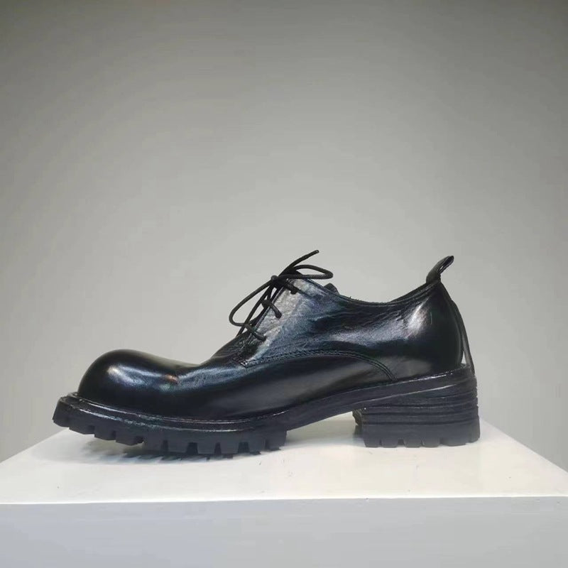 Men's Good Year Bottom Horse Breathable Comfortable Leather Shoes