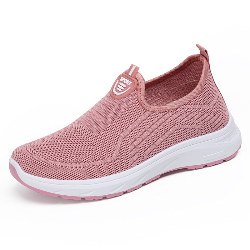 Women's Breathable Plus Size Soft Bottom Lightweight Casual Shoes