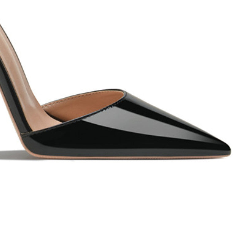 Women's Pointed Toe Shallow Mouth Stiletto High Heeled Sandals