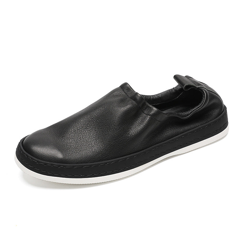 Men's Summer Comfortable Breathable Korean Fashion White Men's Sports Shoes