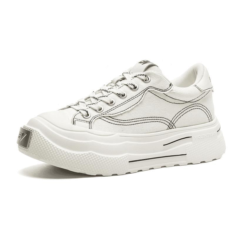 Autumn Versatile Trendy Breathable Platform Retro Sneakers