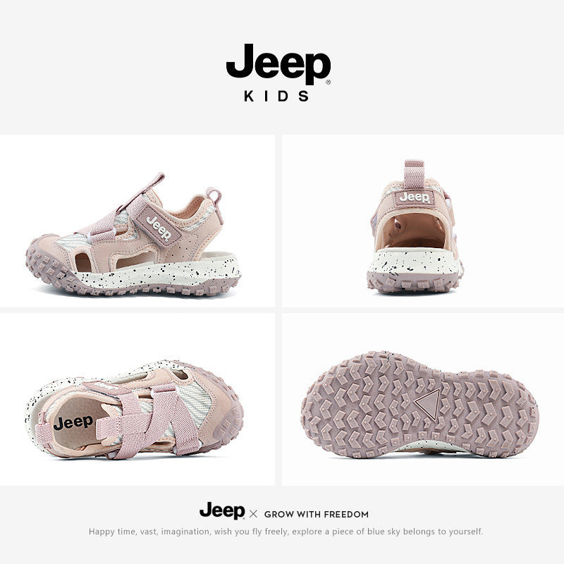 Children's Closed Toe Summer Breathable Frame Kid's Sandals