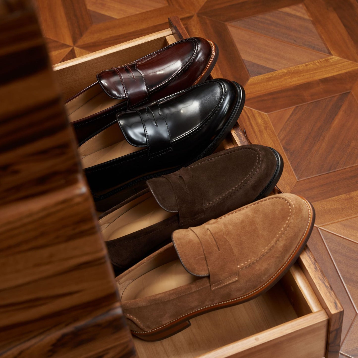 Men's Slip-on Platform Lightweight Laceless Board Top Loafers/doug Shoes