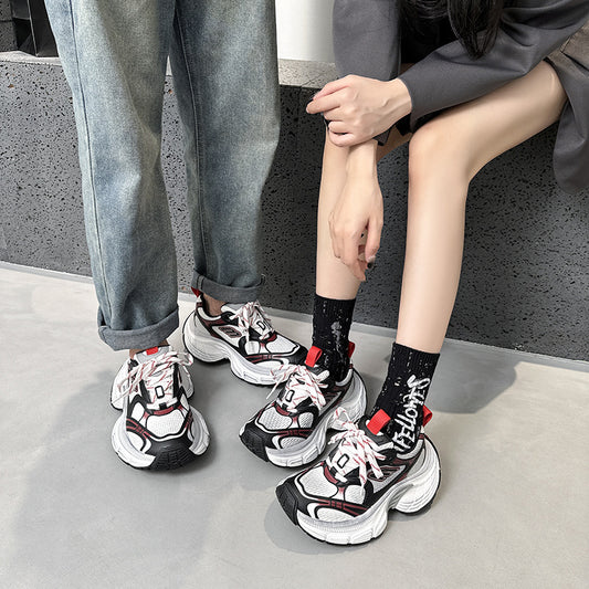 Women's Platform Dad Autumn Couple Korean Style Lightweight Women's Sports Shoes