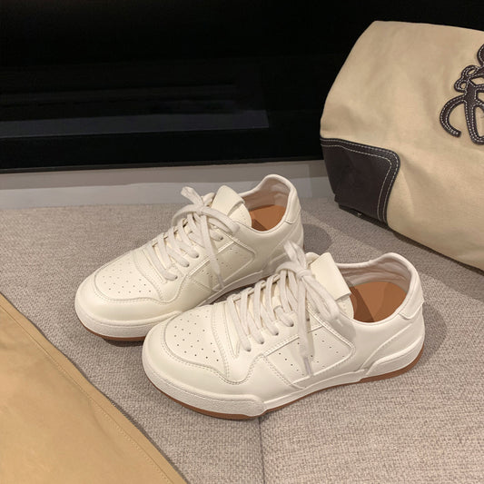 Women's Elevator Soft Bottom Spring Thick Minimalism Women's Board Shoes