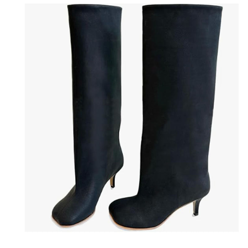 Women's Below The Knee Knight Frosted Vintage Pantyhose High Women's Shoes