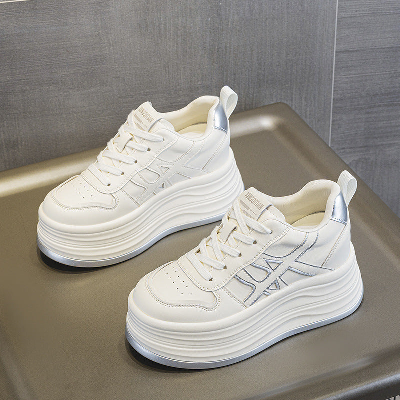 Women's Autumn Korean Style Height Increasing Insole Women's Casual Shoes