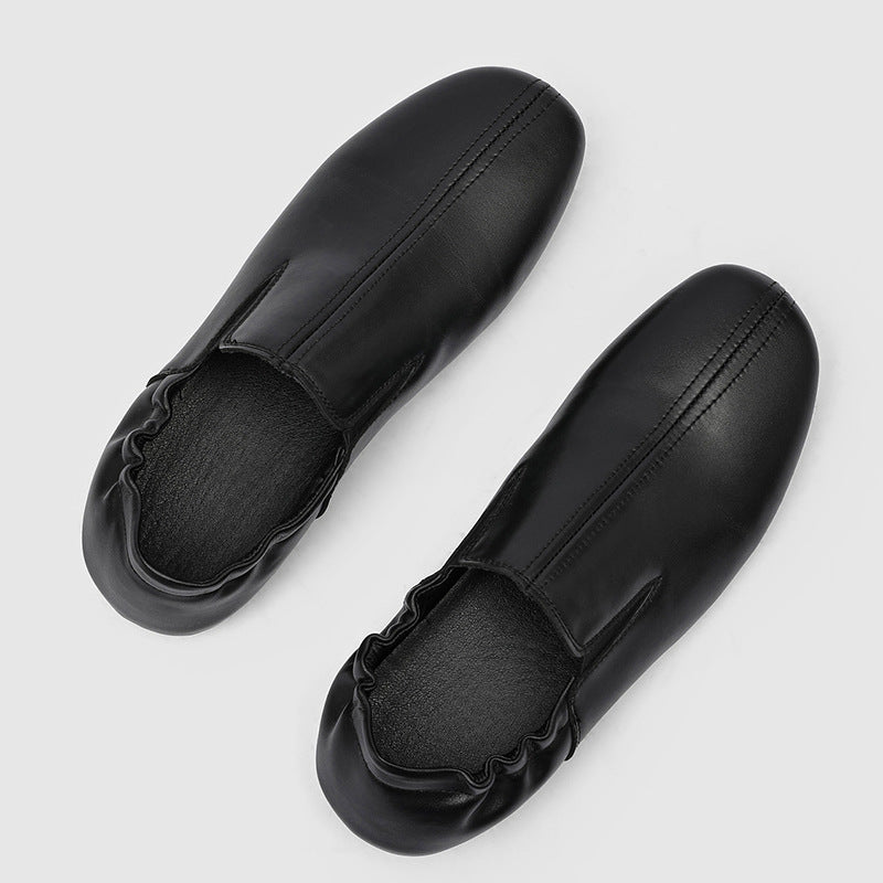 Men's Flat Toe Slip-on Derby Commuter British Loafers/doug Shoes