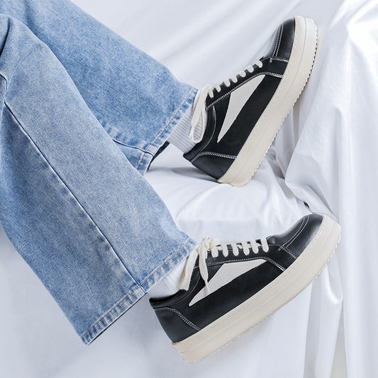 Women's & Men's Inverted Triangle Trendy Height Increasing Couple Big Head Sneakers