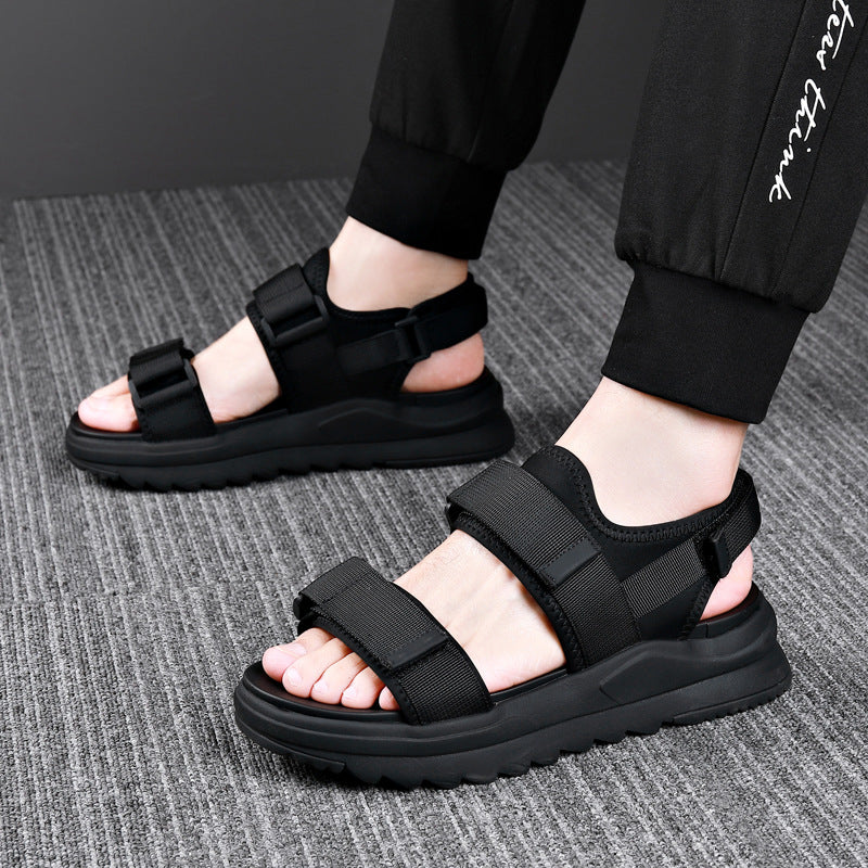 Men's Summer Fashion Trendy Slip-on Beach Velcro Sandals