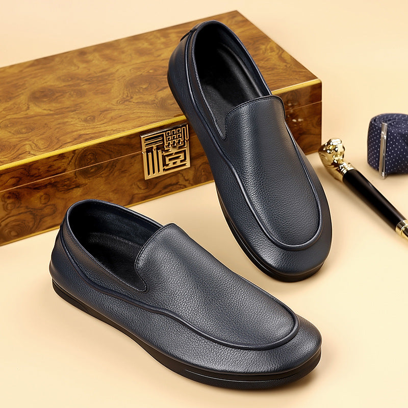 Men's Formal Wear Big Toe Thick Bottom Men's Casual Shoes