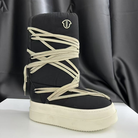 Winter Down Waterproof Thick Bottom Creative Snow Boots