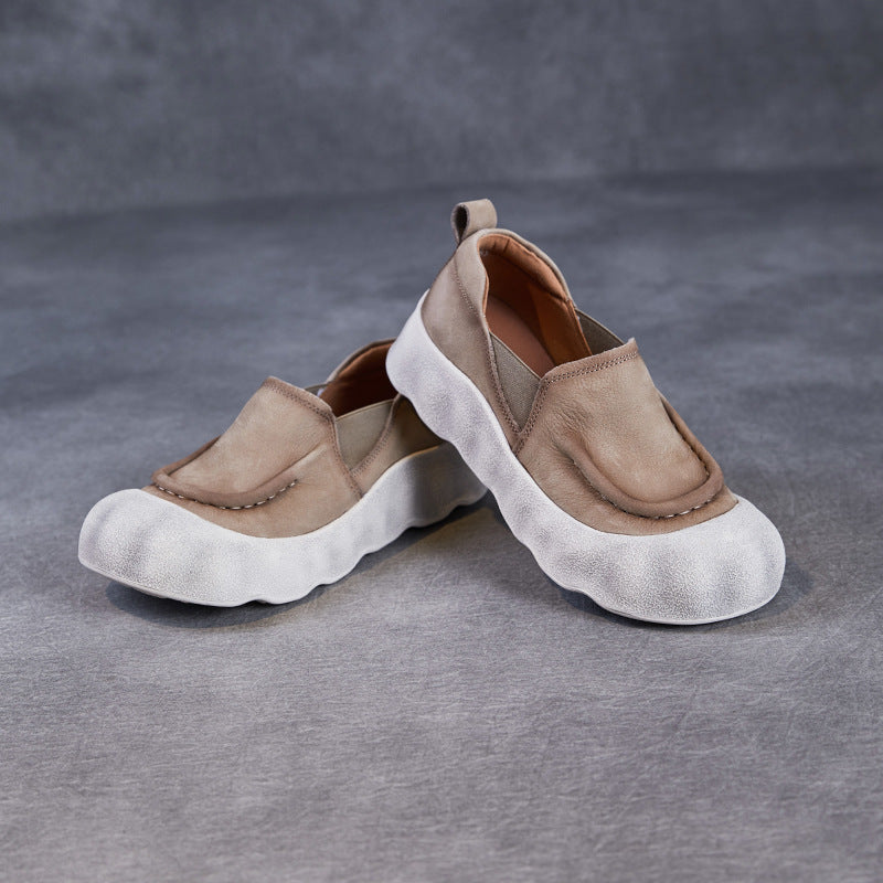 Women's Soft Bottom Retro Spring Pedal Ugly Casual Shoes