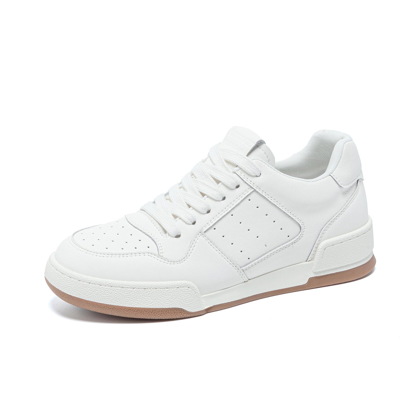 Women's White For Thick Sole Increased Breathable Women's Casual Shoes