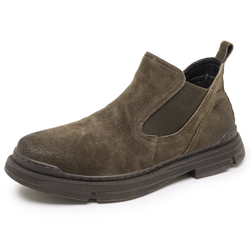 Men's Martin Winter Korean Frosted Chelsea Breathable Boots