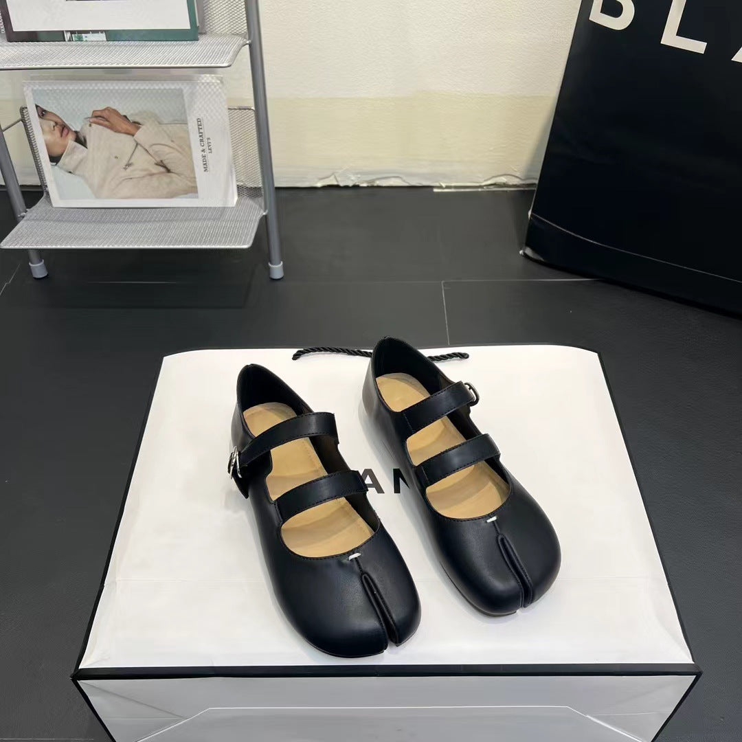 Women's Jane Spring Horseshoe Split Toe Comfortable Fashion Women's Shoes