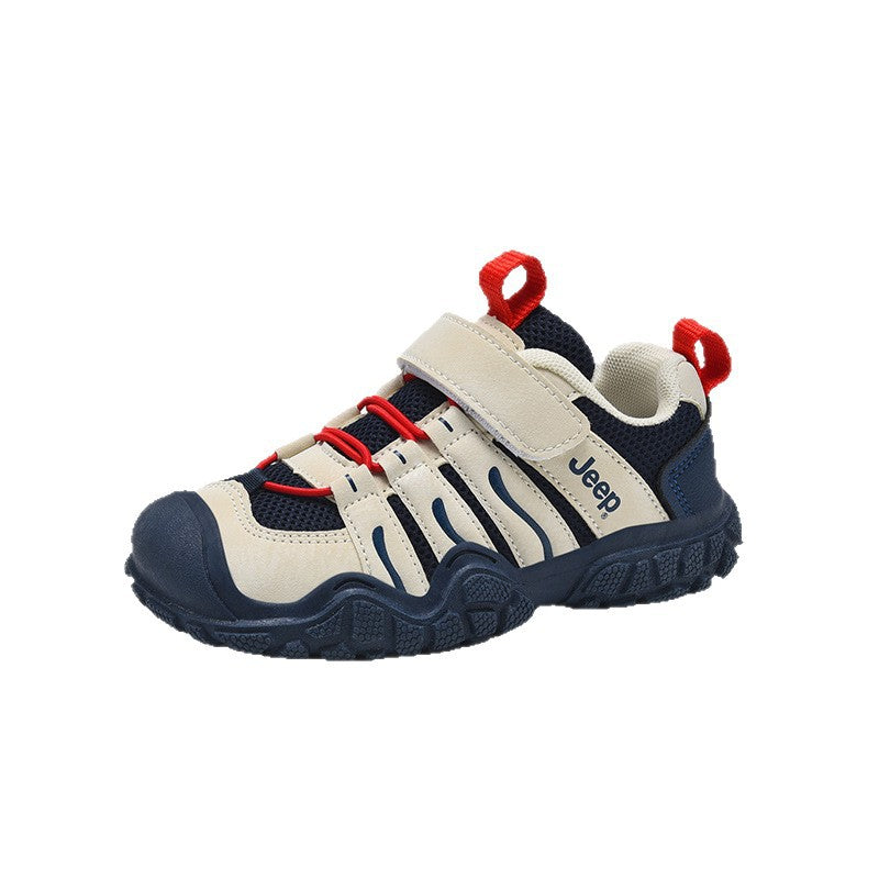 Children's Mesh Breathable Boys Dad Soft Bottom Children's Sports Shoes