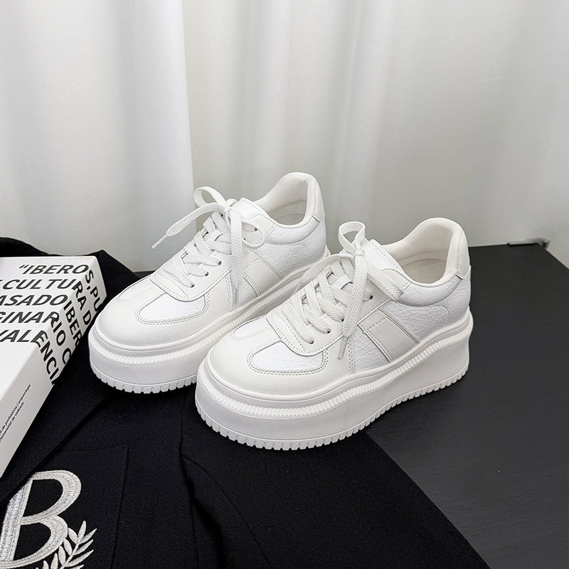 Women's Spring Height Increasing Small Thick-soled Platform German Training Fashion Women's Board Shoes