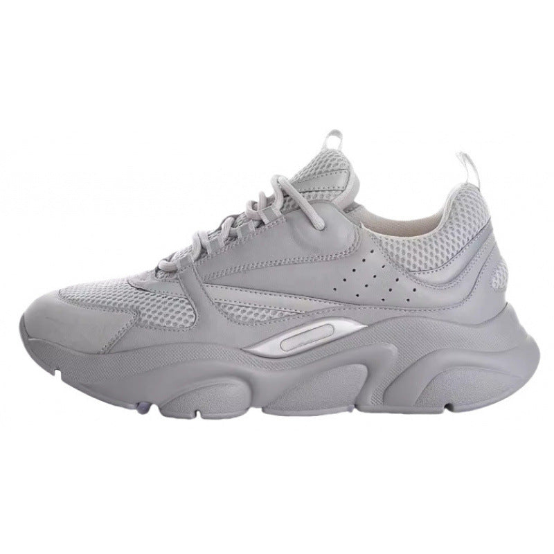 Women's & Men's Home Leisure Platform Fashion Retro Breathable Heightened Men's Sports Shoes