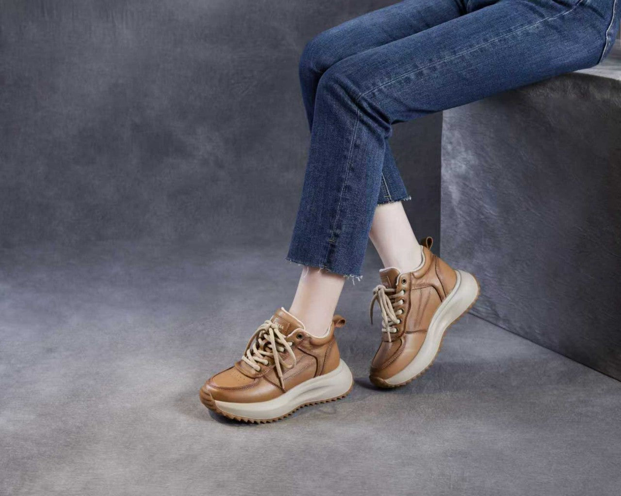 Women's With Thick Sole High Foam Veet Lining Men's Shoes