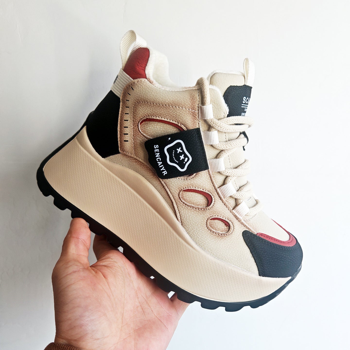 Women's Leisure Fashionable Small Thick Bottom Heightened Women's Casual Shoes