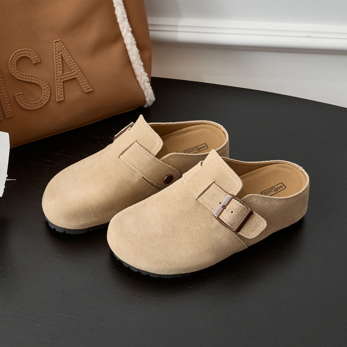 Women's Insole Genuine Platform Spring Soft Bottom Slippers