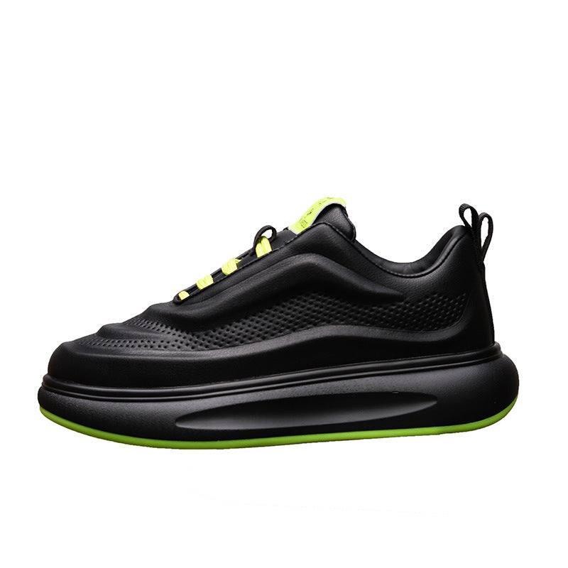 Men's & Women's Mcqueen White Platform Couple Hight Increasing Board Men's Casual Shoes