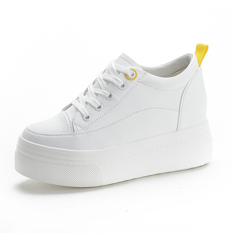 Women's Inner Height Increasing Black Slim Tall Men's Shoes