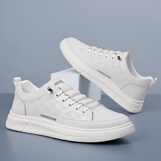Men's Summer White Breathable Sports Fashion Sneakers