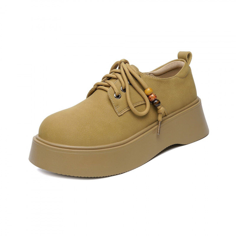 Soil Style Small Height Increasing Autumn Loafers