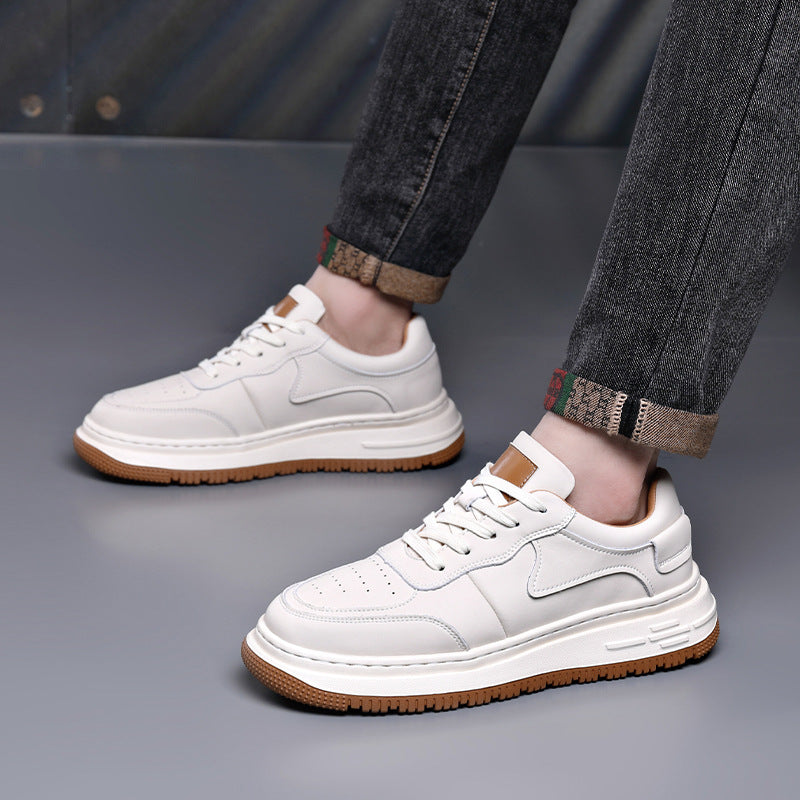 Men's Comfortable Spring Fashion White For Sneakers
