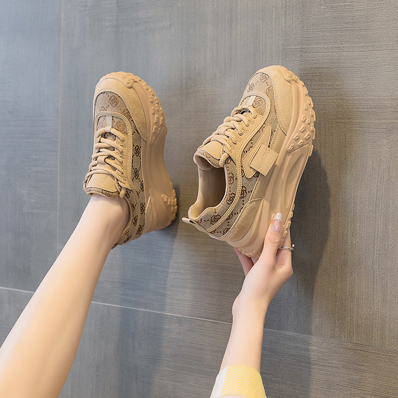Insole Dad Female Classic Style Spring Show Feet Small Lightweight Women's Casual Shoes