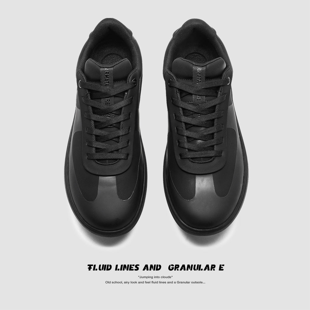 Women's & Men's Couple Solid Color Simple Comfortable White German Men's Sports Shoes