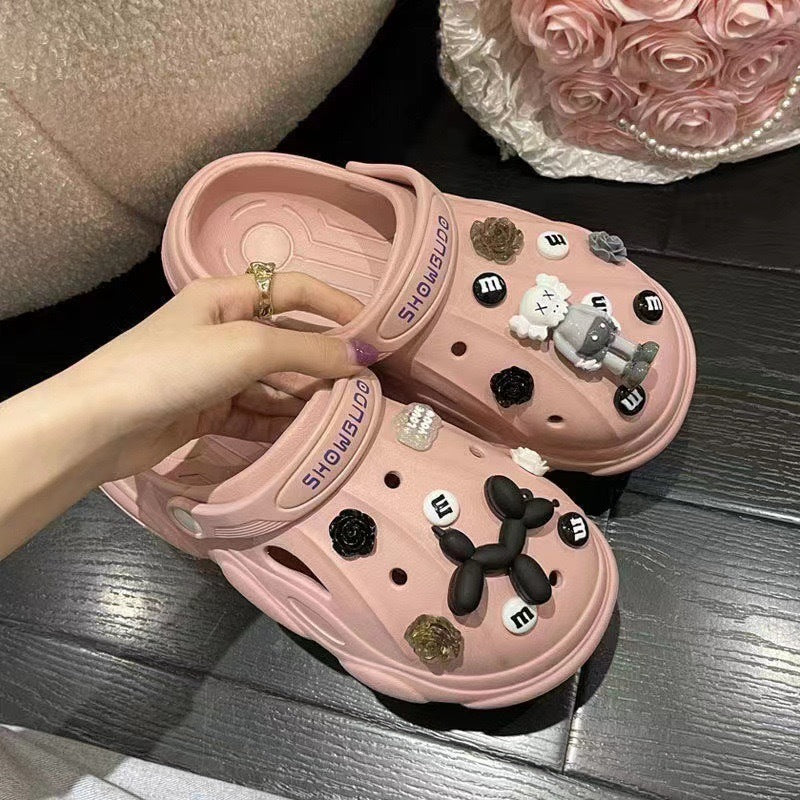 Supermarket Summer Outdoor Hole Closed Toe Go Women's Shoes