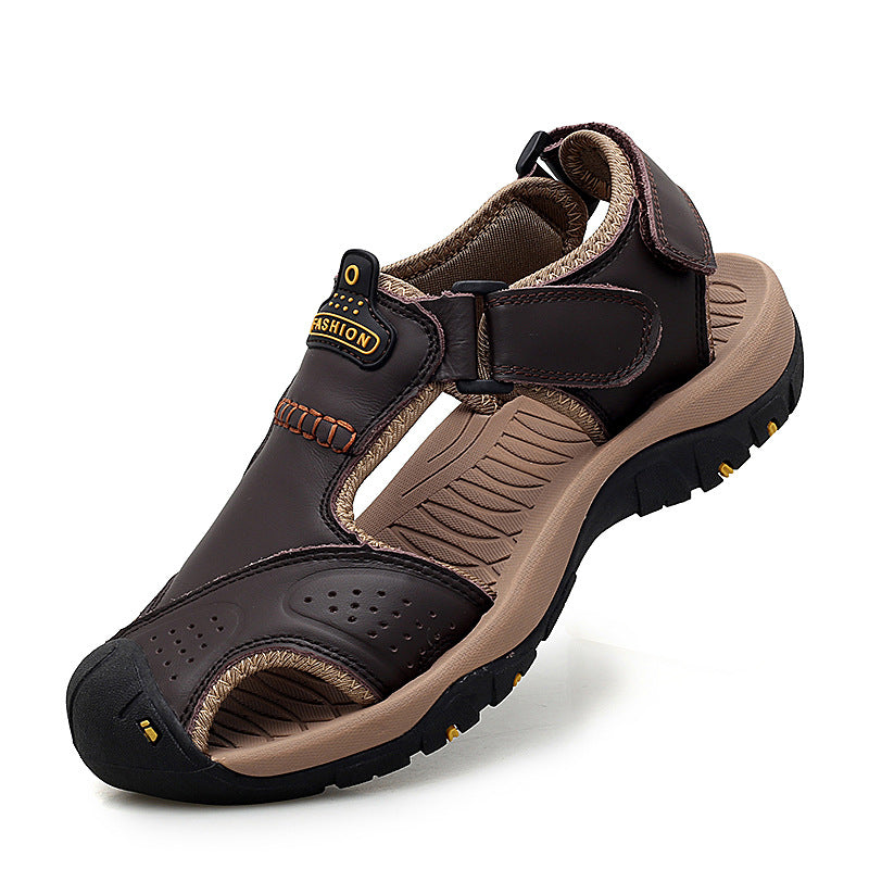 Men's Plus Size Summer Hollow Breathable Outdoor Sandals