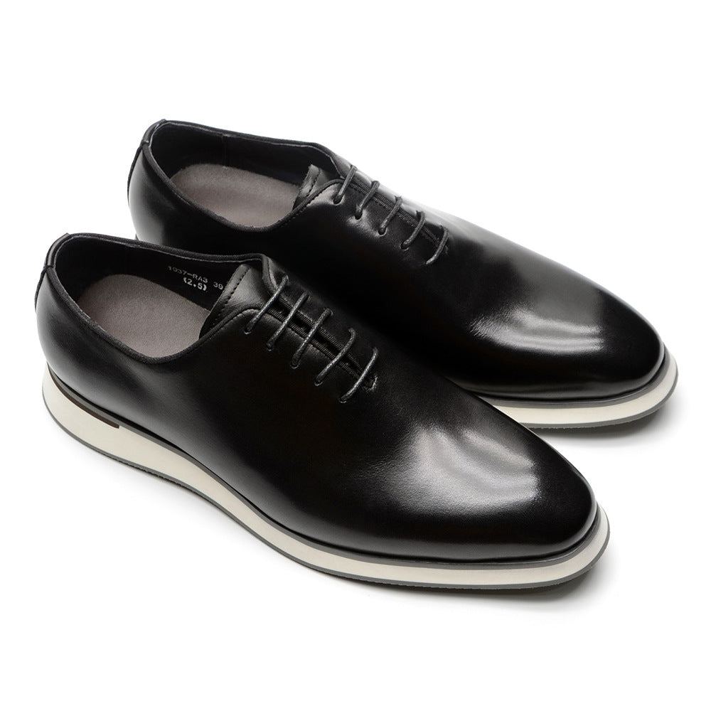 Men's Handmade Oxford Business Top Layer Cowhide Men's Shoes