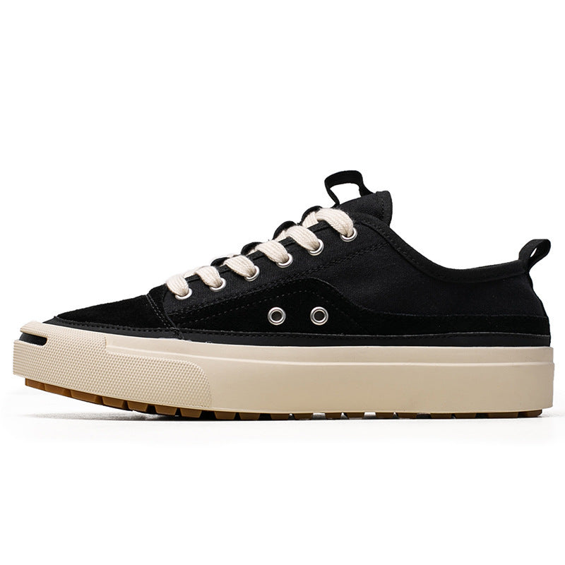 Men's Fashionable Summer Korean Style Street Retro Low Men's Canvas Shoes