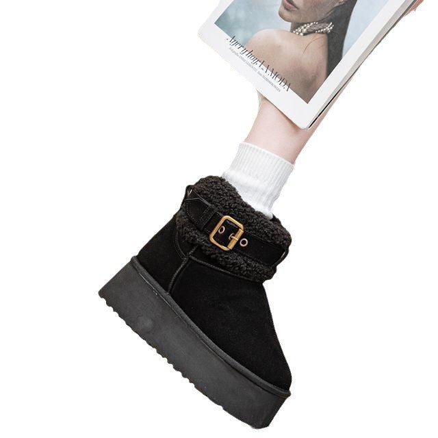 Genuine Height Increasing Insole Muffin Super Snow Boots