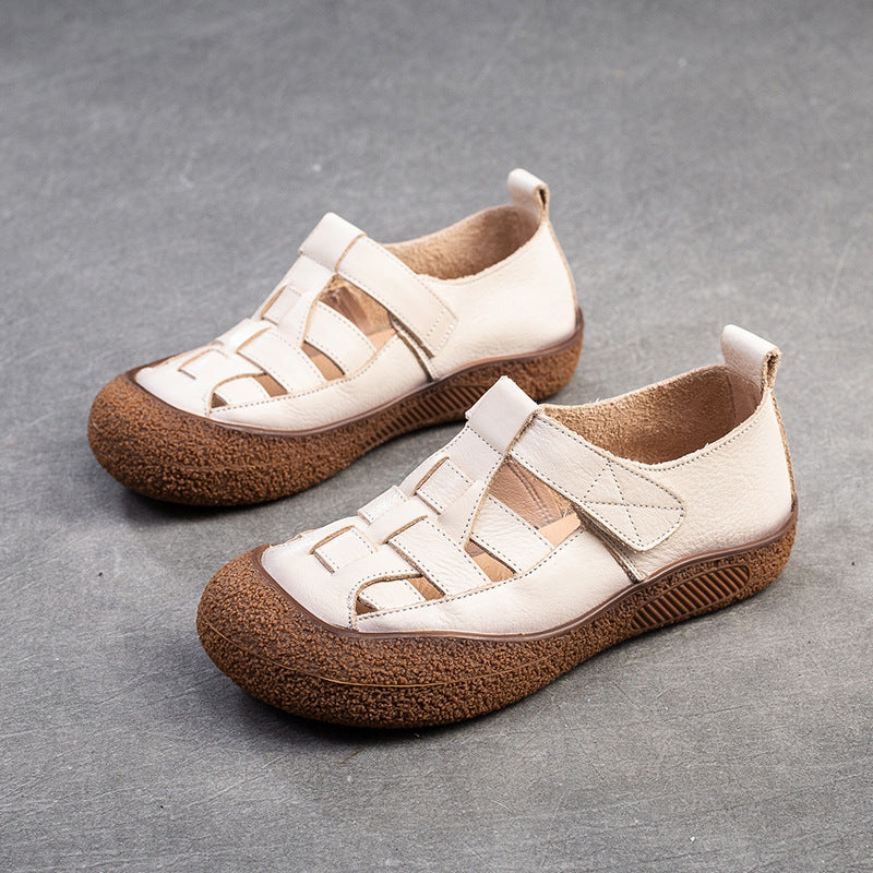 Retro Hollow Breathable Simple Comfort Fashionable Sandals