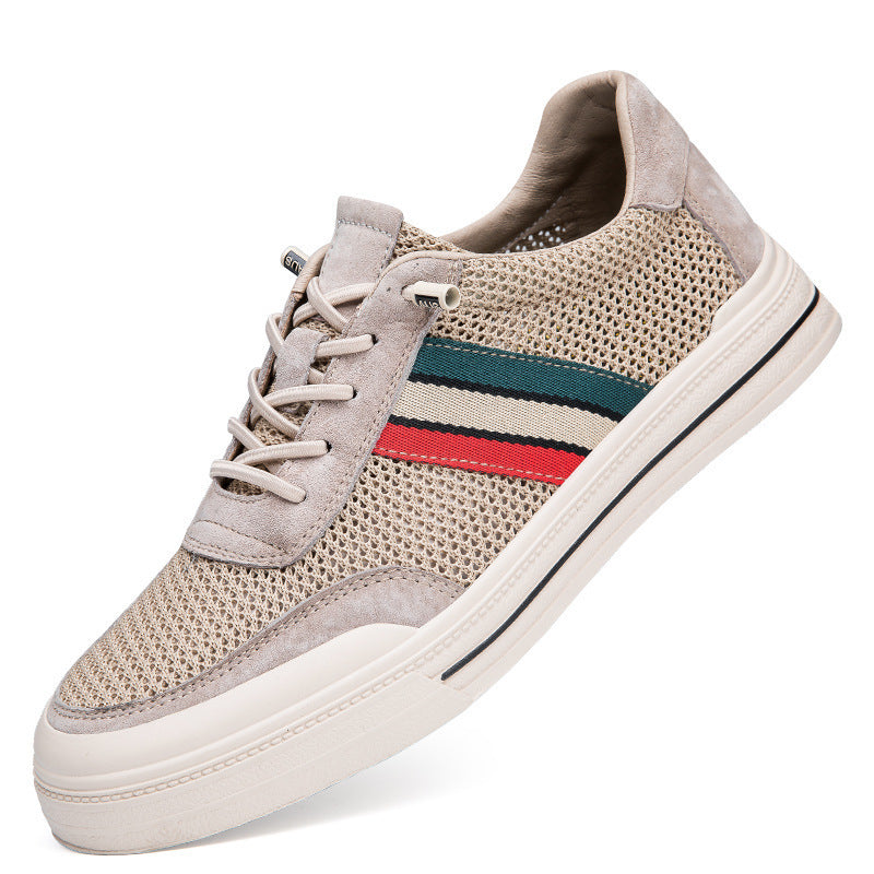Men's Net Cloth Fashion Breathable Board Trendy Sneakers