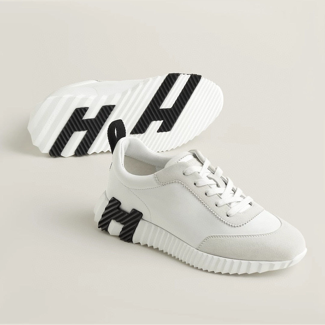 Women's & Men's For White Platform Couple Flat Breathable Sneakers