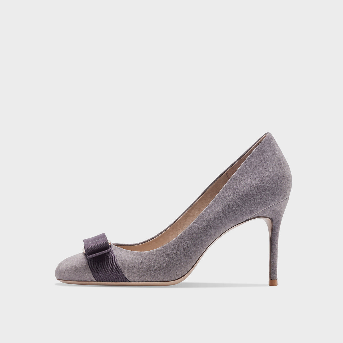 Women's French Gentle Bow Low-cut Stiletto Pumps Ancient Early Style Elegant Heels