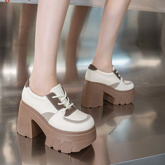 Women's Cm Thick High Platform Bottom Increased Casual Shoes