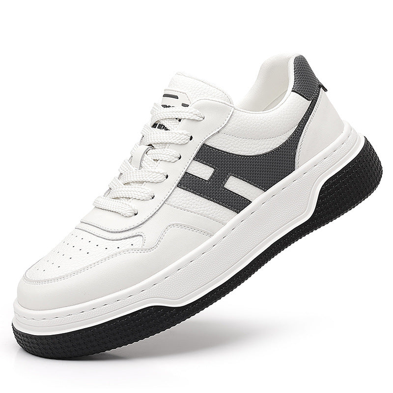 Men's Trendy White Autumn Breathable Comfortable Men's Shoes