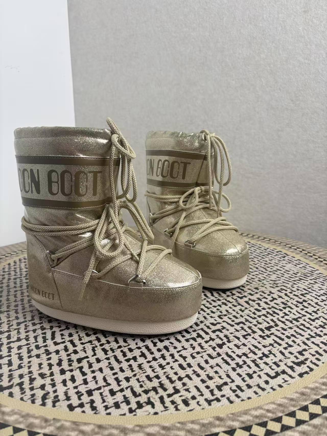 Moon Winter Long Tube Skiing Warm Women's Snow Boots