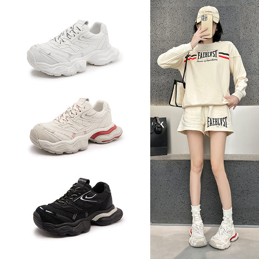 Women's Platform Dad Spring Height Increasing Comfort Women's Sports Shoes