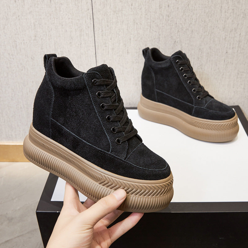 Women's Height Increasing Insole Winter Veet Warm Women's Shoes